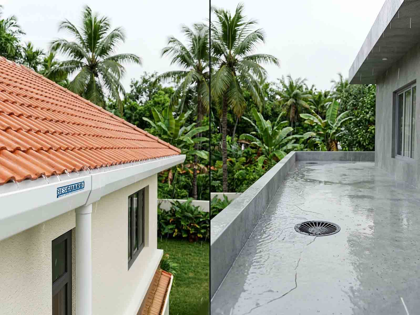 Rainwater Gutter vs Roof Drain: Choosing the Right Drainage System for Your Home