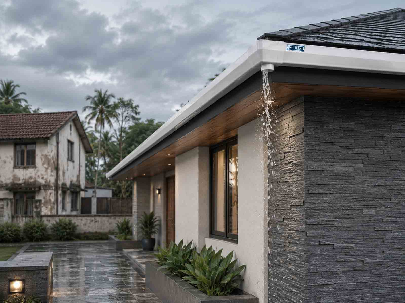 The Hidden Cost of Rain: How Rainwater Overflow Damages Your Tiles, Walls, and Paint