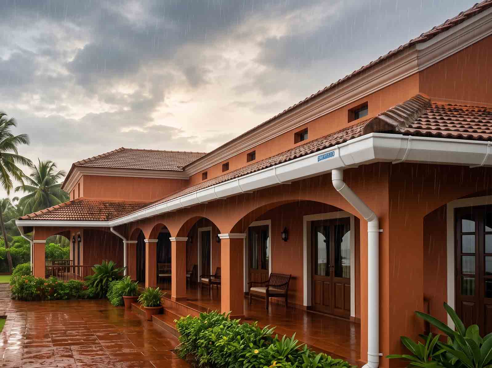Best Rainwater Gutters for Goa's Monsoon Climate 