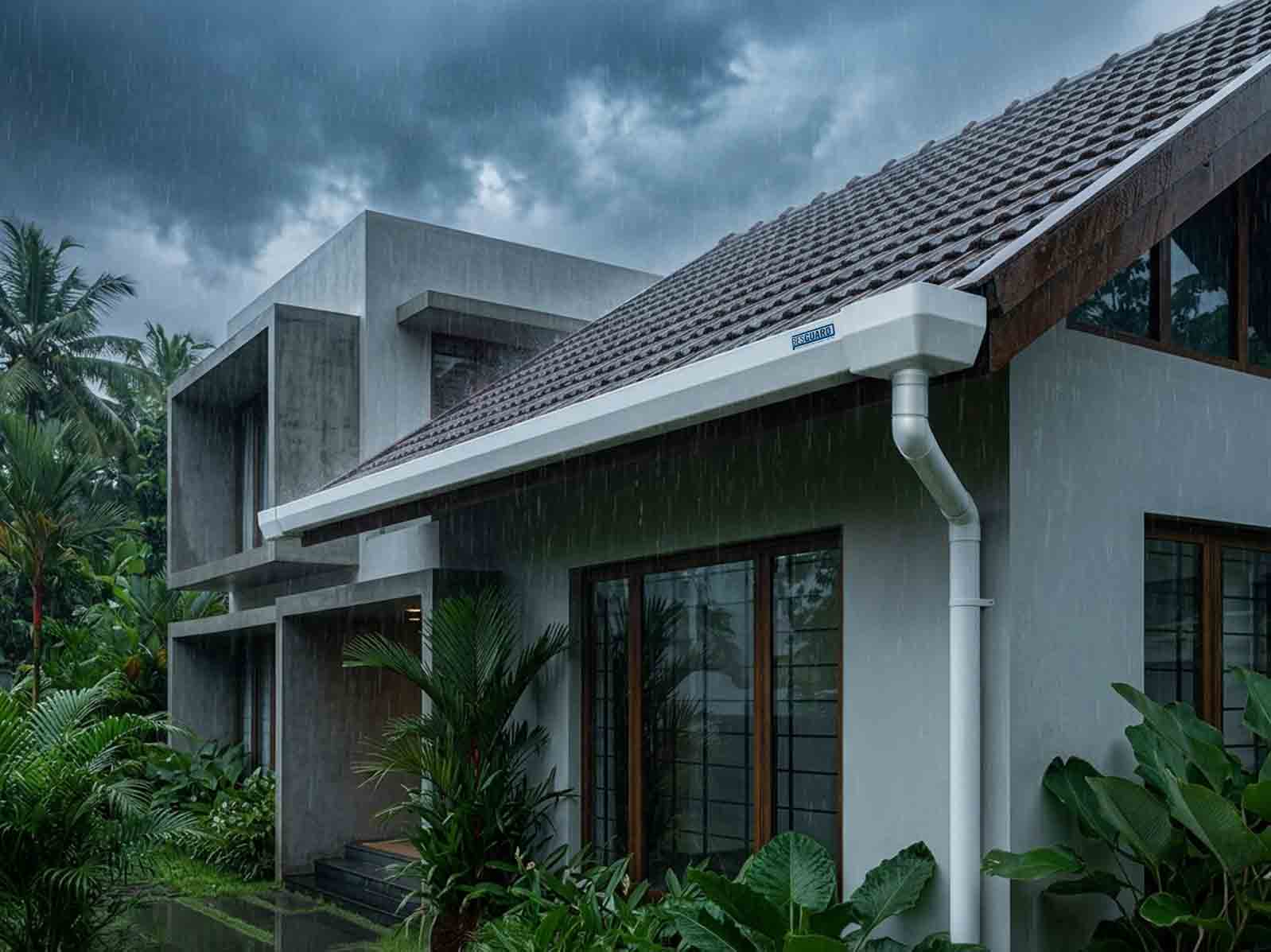 uPVC vs Concrete Gutters: Which Is Best for Kerala Homes?