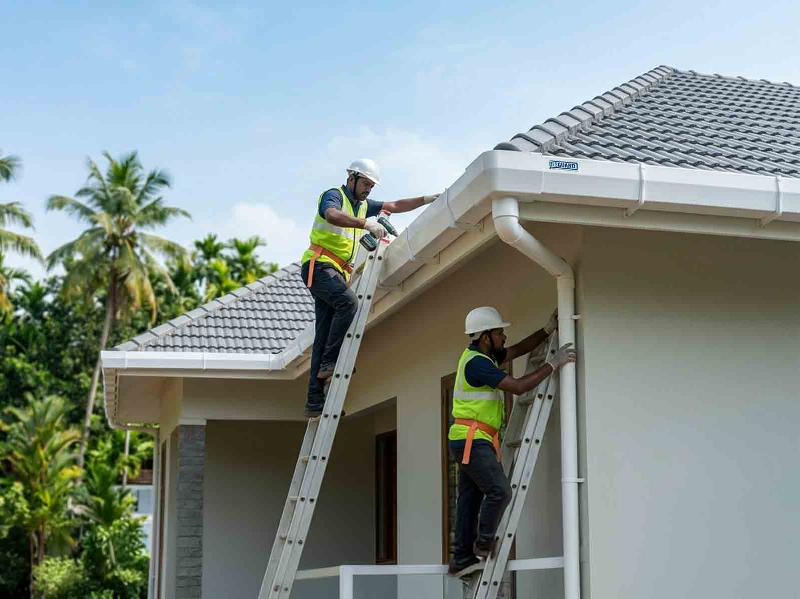 Besguard Rainwater Gutter Installation Process