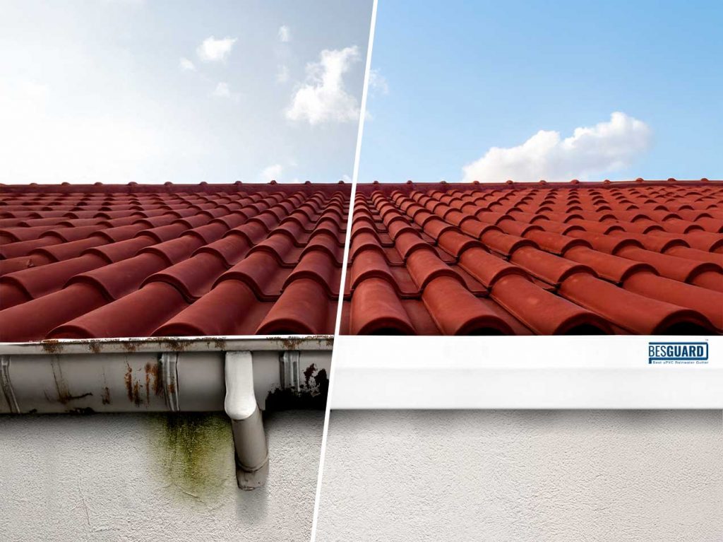 traditional vs modern gutters