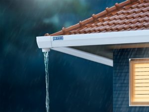 Kerala rainwater gutter