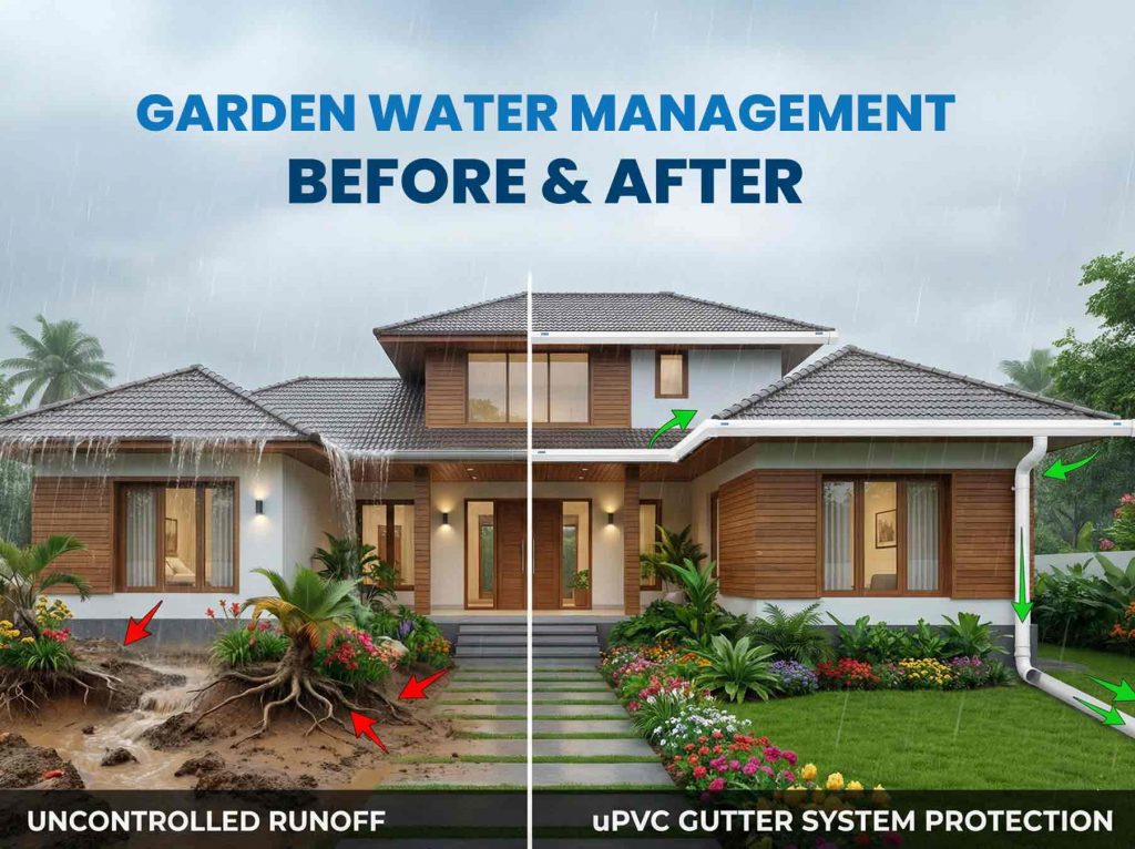 How Besguard Gutters Help Protect Your Garden and Landscape from Erosion