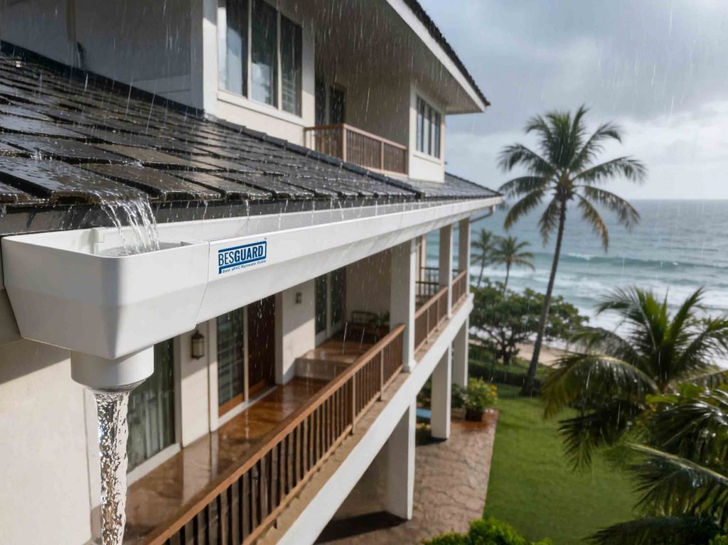 Why Coastal Kerala Homes Need Different Gutter Solutions