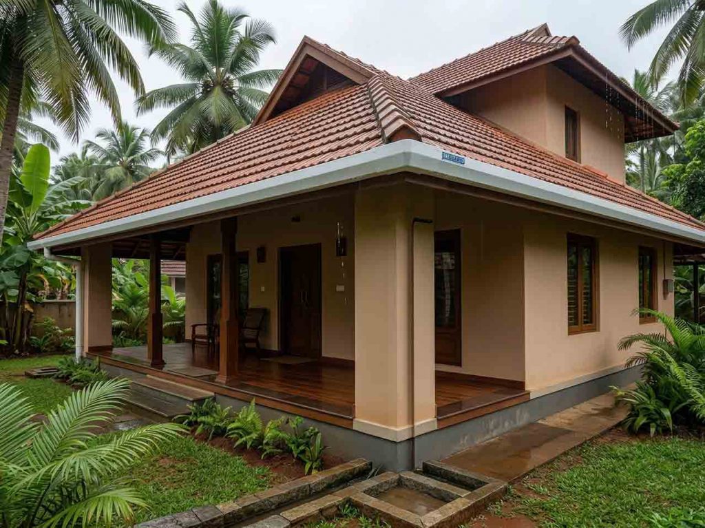 The Cause of Roof Water Overflow during Rain (And the Solution of Gutters)