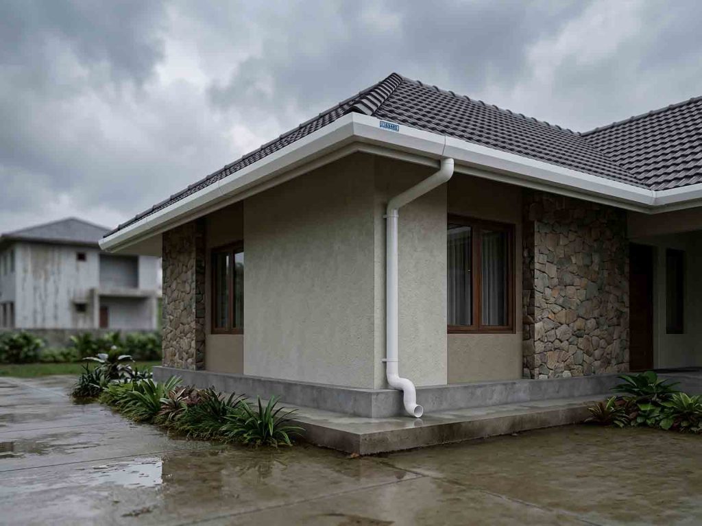 The Silent Threat: How Roof Water Destroys Your Home’s Foundation Without Proper Gutters